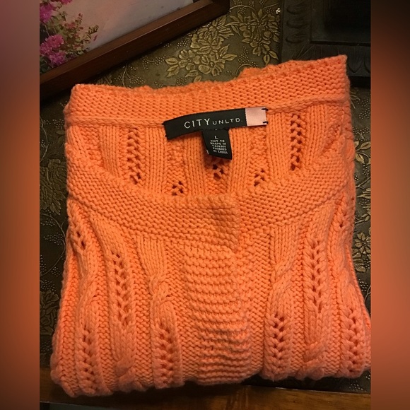 NWT Coral Short Sleeve Button-front Cable Knit Cardigan - Picture 14 of 16